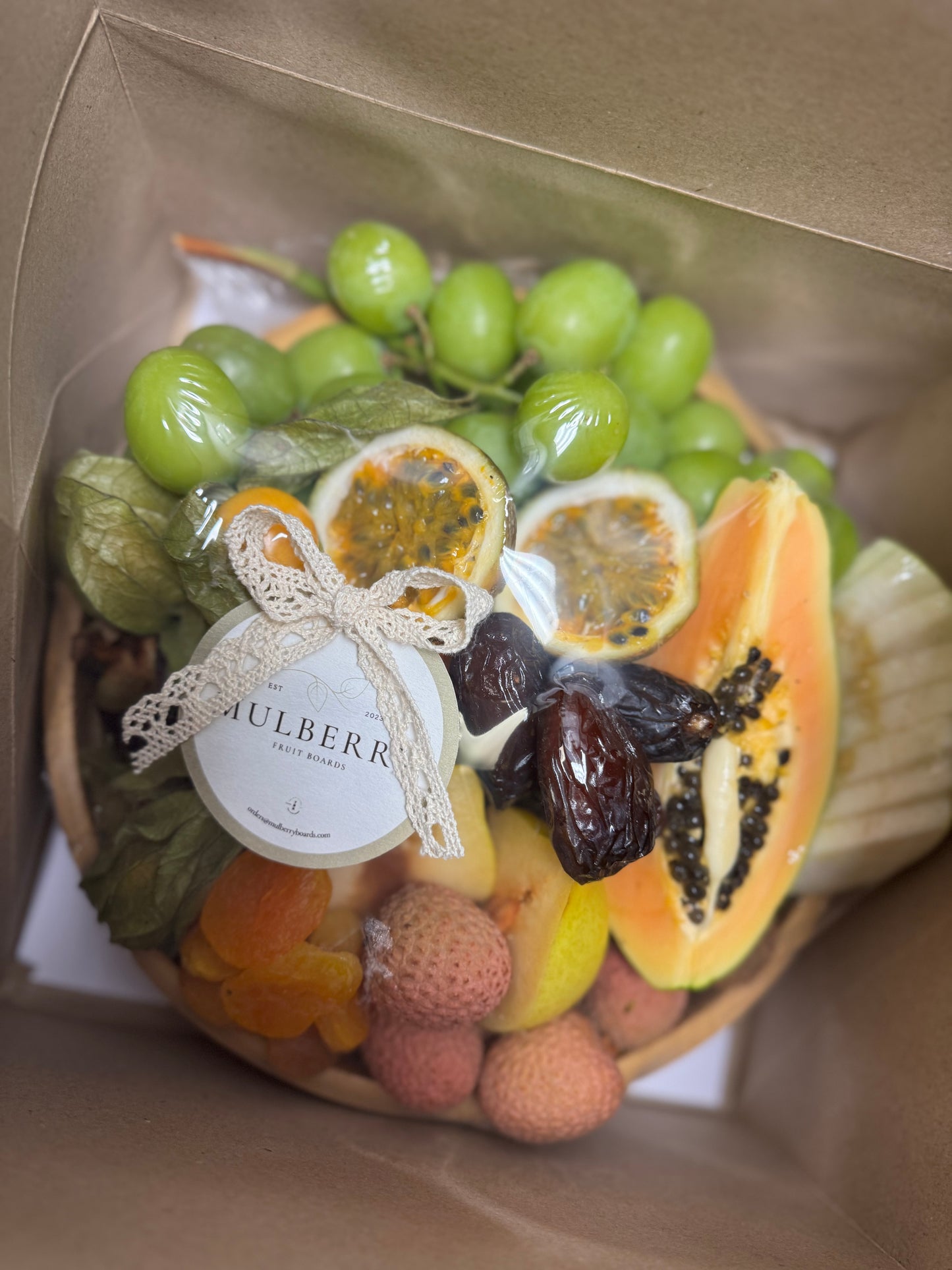 Small Tu Bshvat Fruit Board