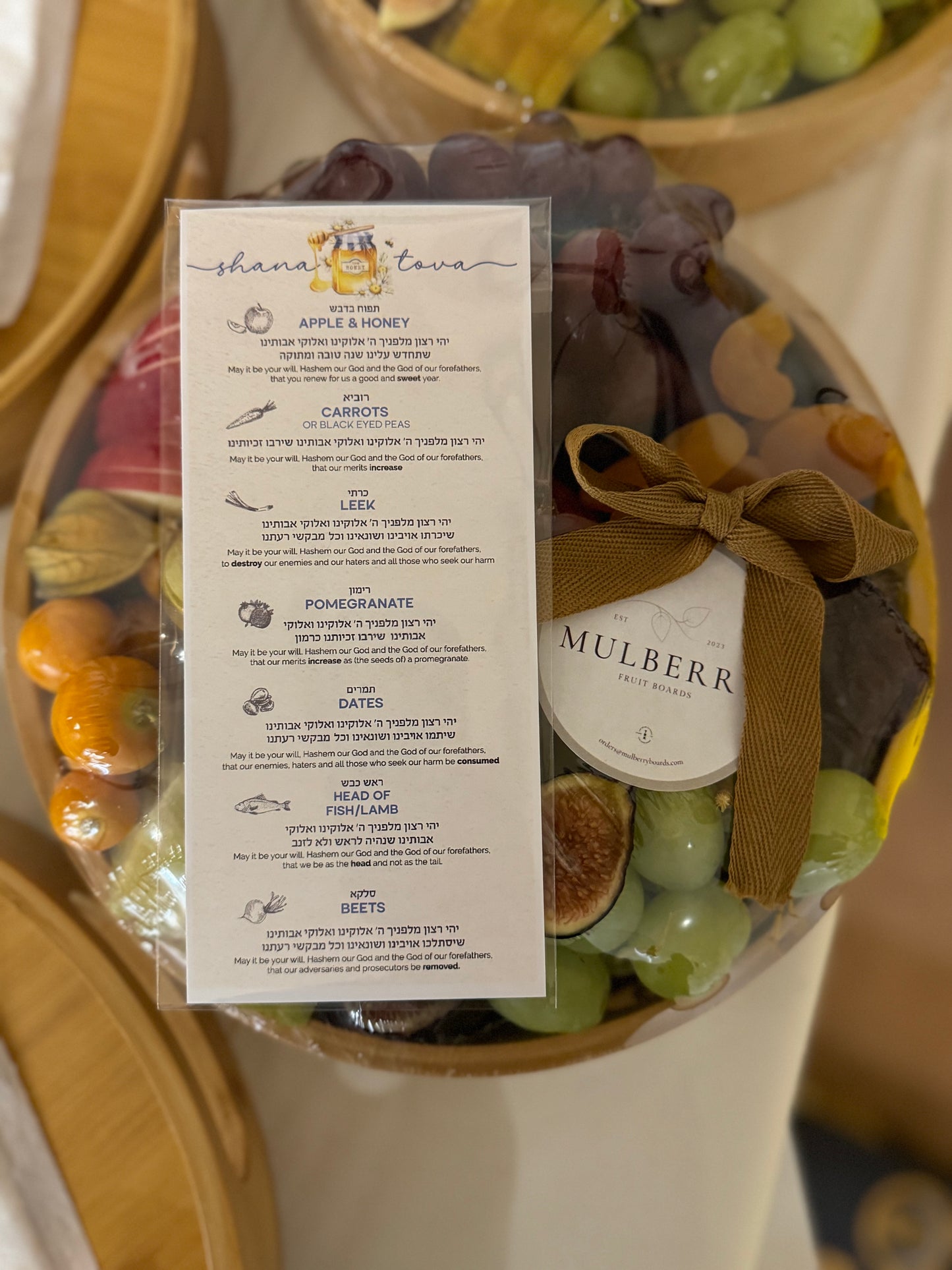 Rosh Hashana Platter