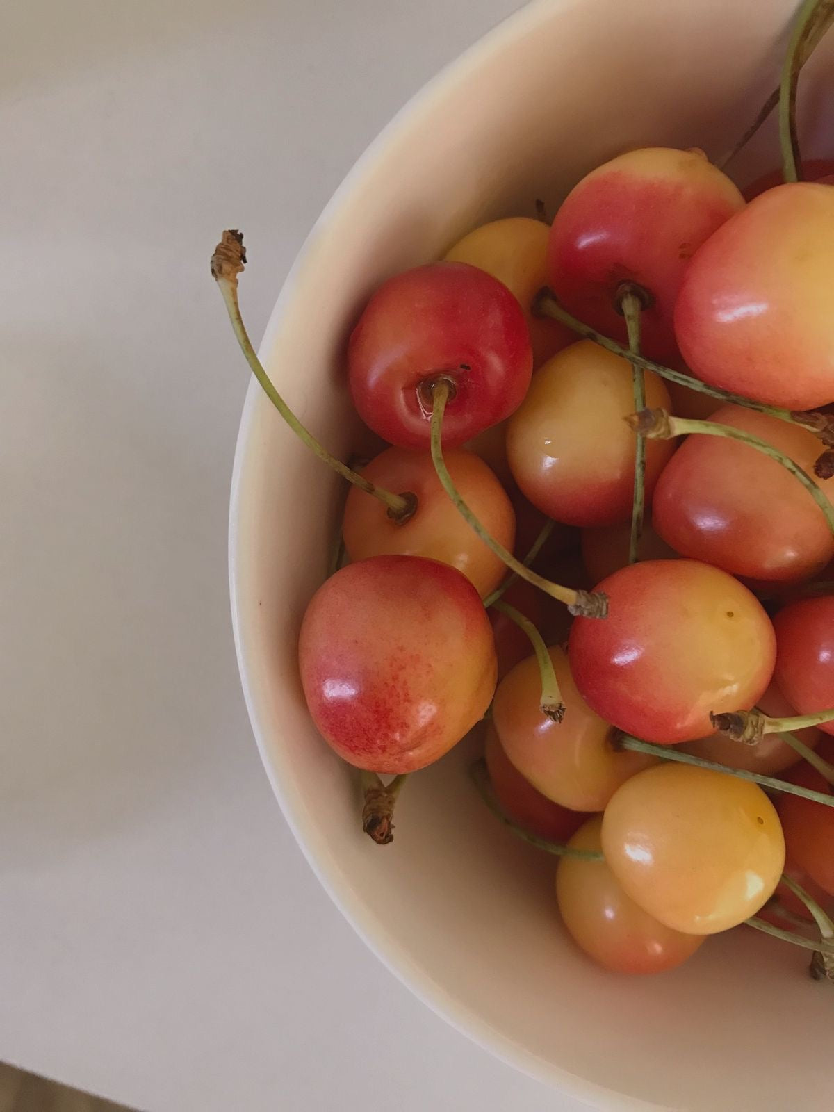 White Cherries